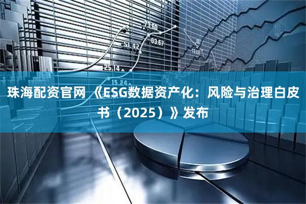 珠海配资官网 《ESG数据资产化:风险与治理白皮书(2025)》发布