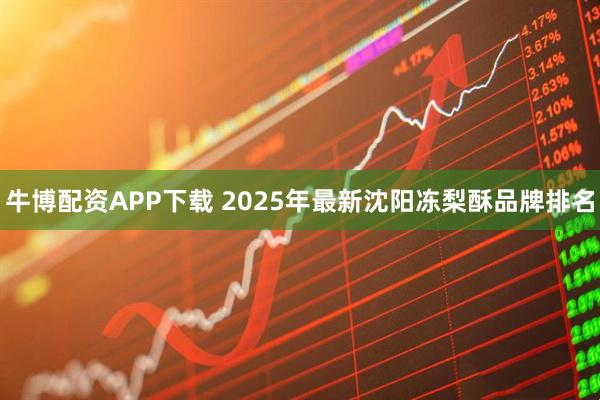 牛博配资APP下载 2025年最新沈阳冻梨酥品牌排名