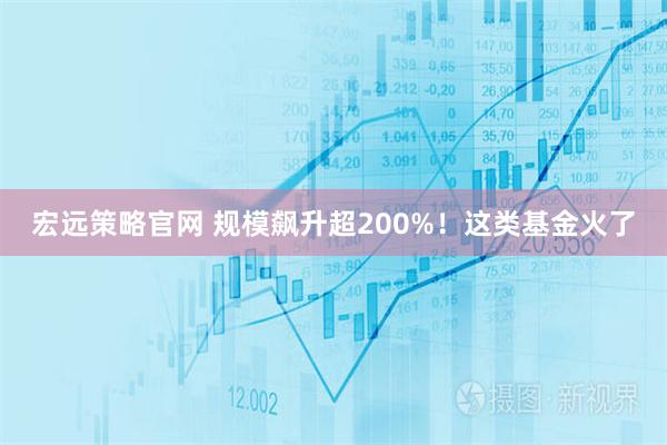 宏远策略官网 规模飙升超200%!这类基金火了