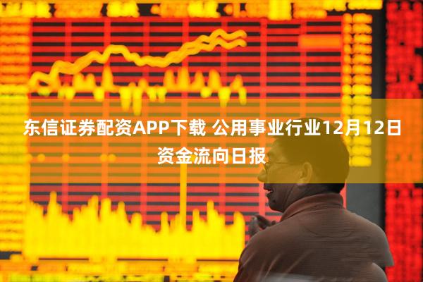 东信证券配资APP下载 公用事业行业12月12日资金流向日报